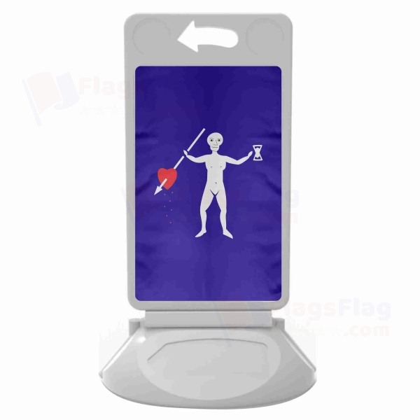 Jolly Roger Pirate Plastic Pontoon