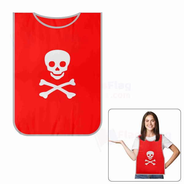 Jolly Roger Red Single Use Strike Apron