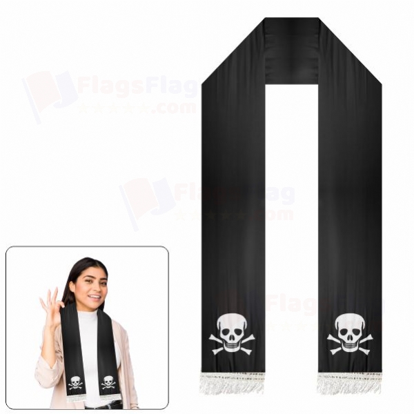 Jolly Roger Scarf Digital Printing