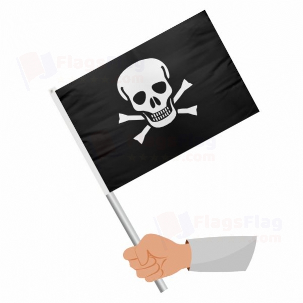Jolly Roger Stick Flag