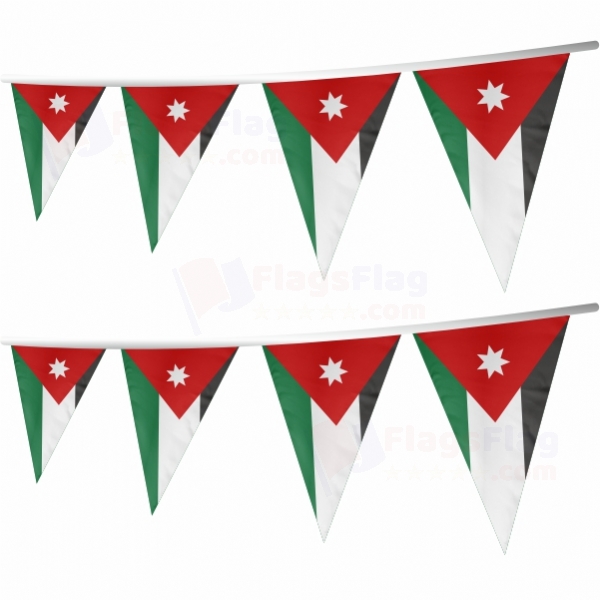Jordan Stringed Triangle Flag