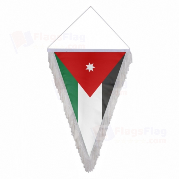 Jordan Triangle Fringed Streamers