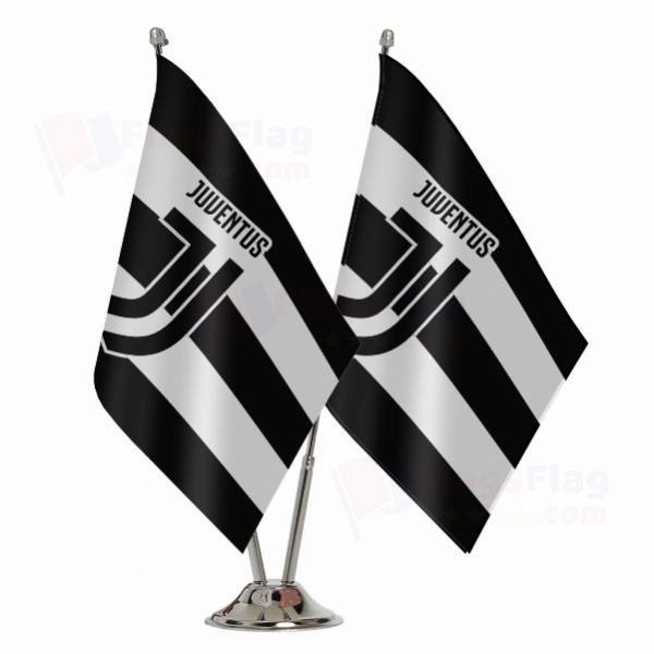 Juventus FC 2 Table Flags