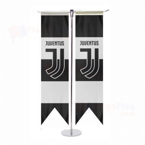 Juventus FC T Table Flag