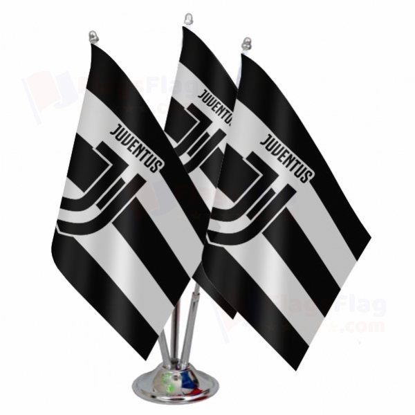 Juventus FC Triple Table Flag