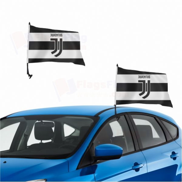 Juventus FC Vehicle Convoy Flag