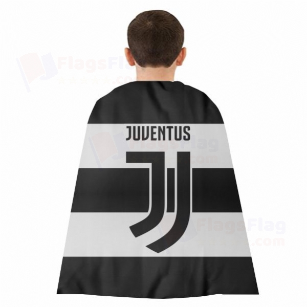 Juventus FC Woven Fabric Cloak Digital Printing