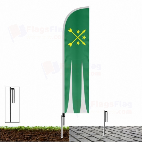Kabardians Beach Flags Kabardians Sailing Flags