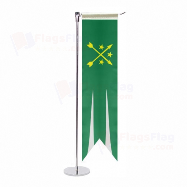 Kabardians L Table Flag