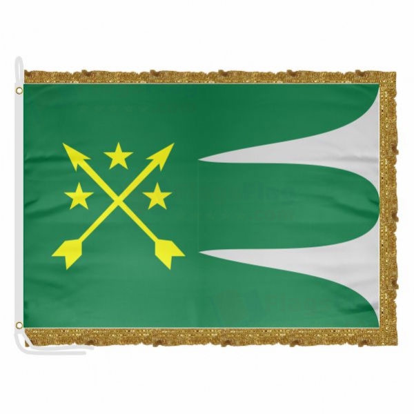 Kabardians Satin Office Flag