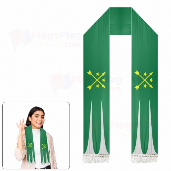 Kabardians Scarf Digital Printing