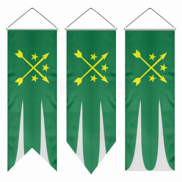 Kabardians Swallowtail Flags