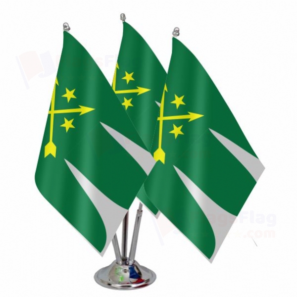 Kabardians Triple Table Flag