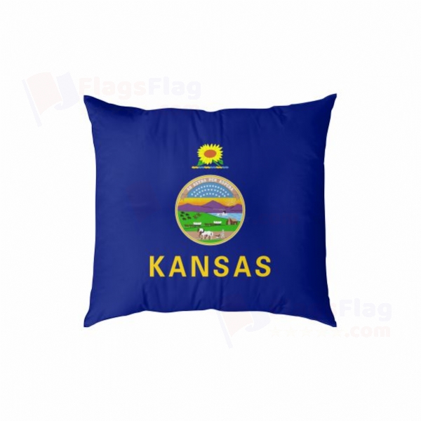 Kansas Digital Printed Pillow Cover