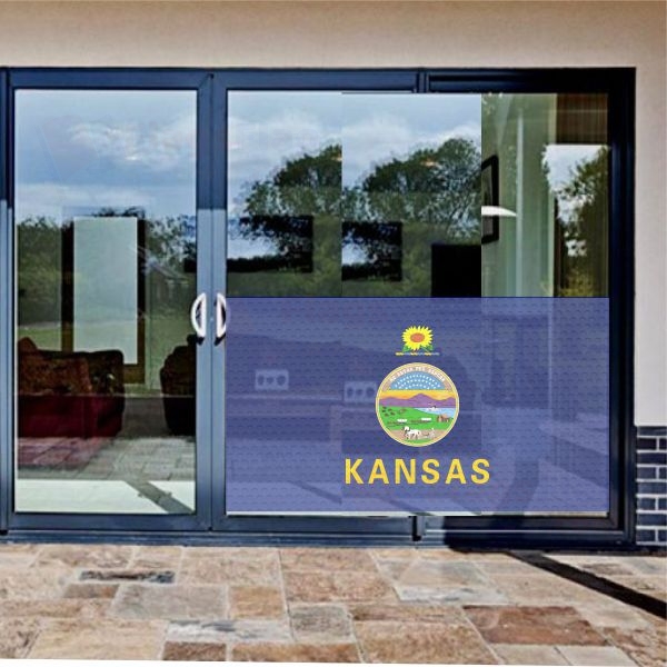 Kansas Glass Film Kansas One Way Vision Printing