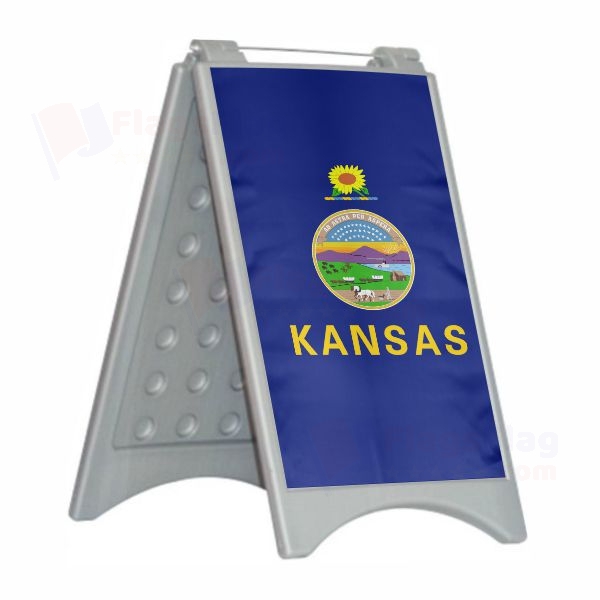 Kansas Open Kansas Close Plastic Pontoon