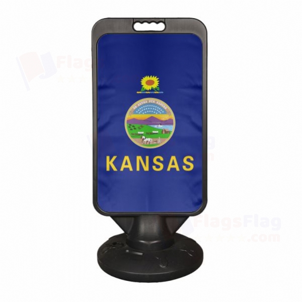 Kansas Plastic Advertising Pontoon