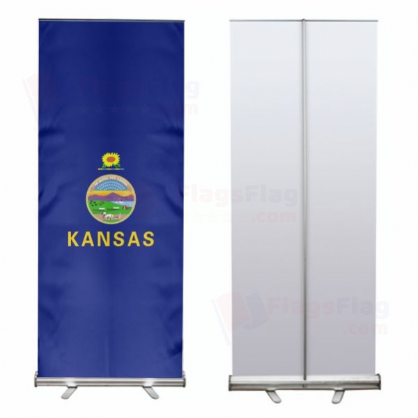 Kansas Roll Up Banner