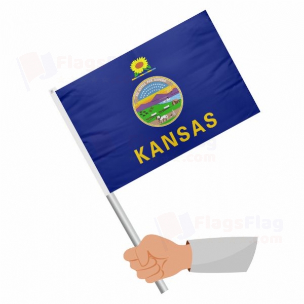 Kansas Stick Flag