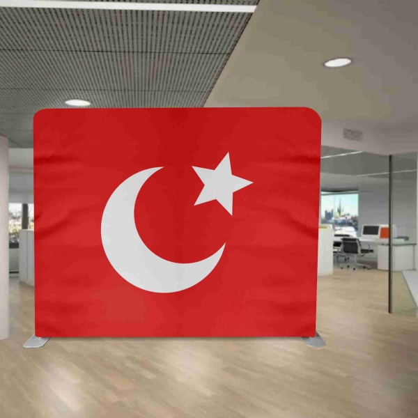 Kansu Turks Background Stand Printing