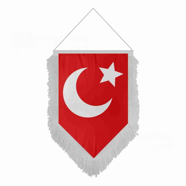 Kansu Turks Pentagonal Flags