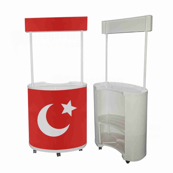 Kansu Turks Round Display Stand
