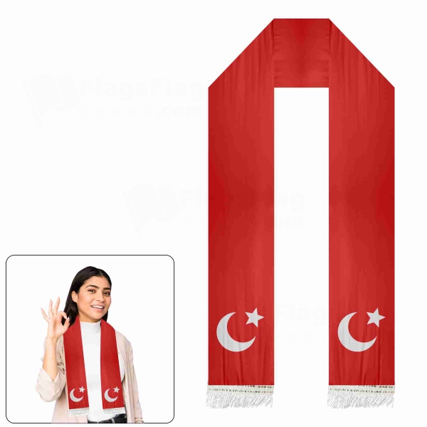 Kansu Turks Scarf Digital Printing