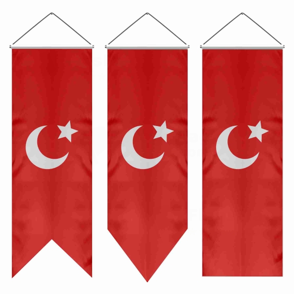 Kansu Turks Swallowtail Flags