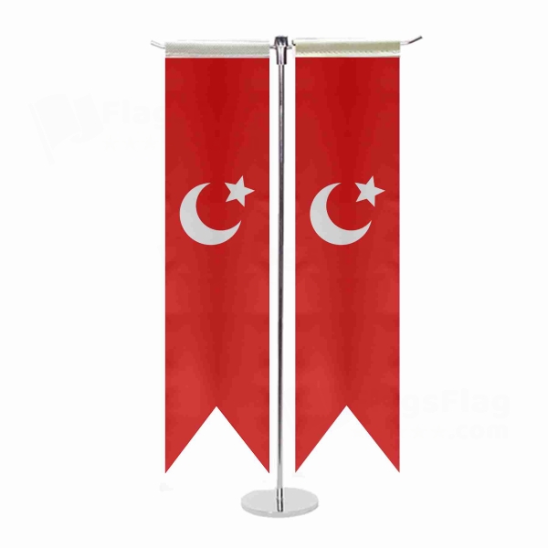 Kansu Turks T Table Flag