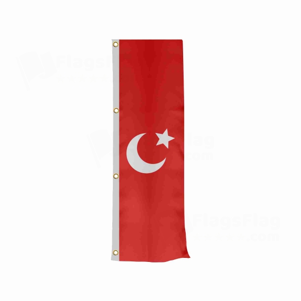 Kansu Turks Vertically Raised Flags