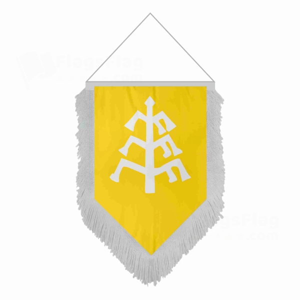 Kara Khanid Khanate Pentagonal Flags