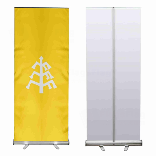 Kara Khanid Khanate Roll Up Banner