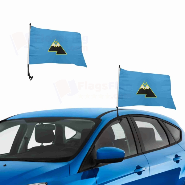 Karachay Turks Russian Vehicle Convoy Flag