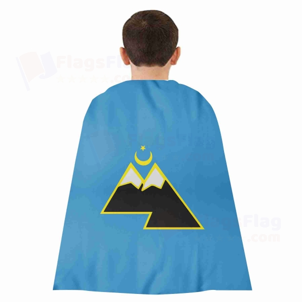 Karachay Turks Russian Woven Fabric Cloak Digital Printing