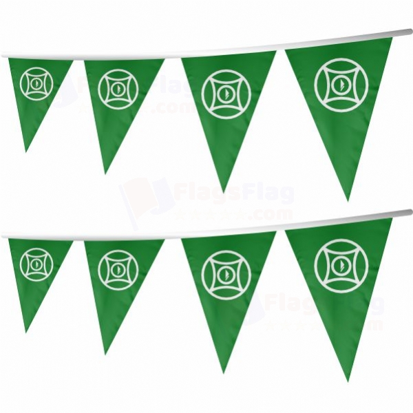 Karachays Stringed Triangle Flag