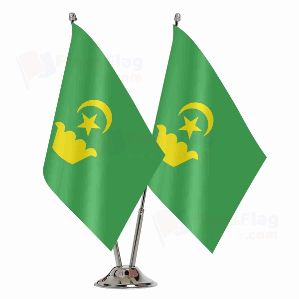 Karakalpak Turks Binary Table Flag