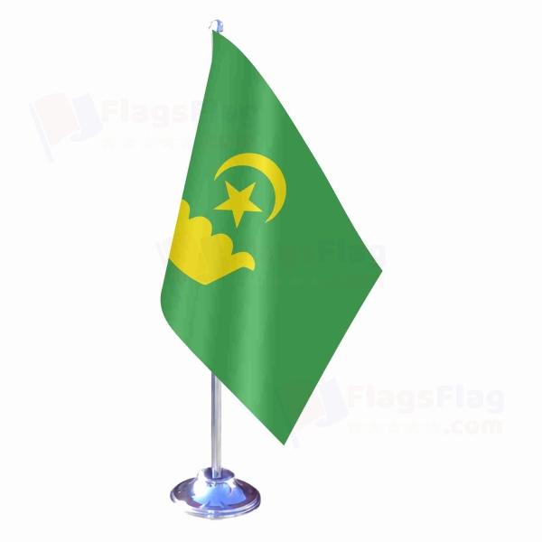 Karakalpak Turks Single Table Flag
