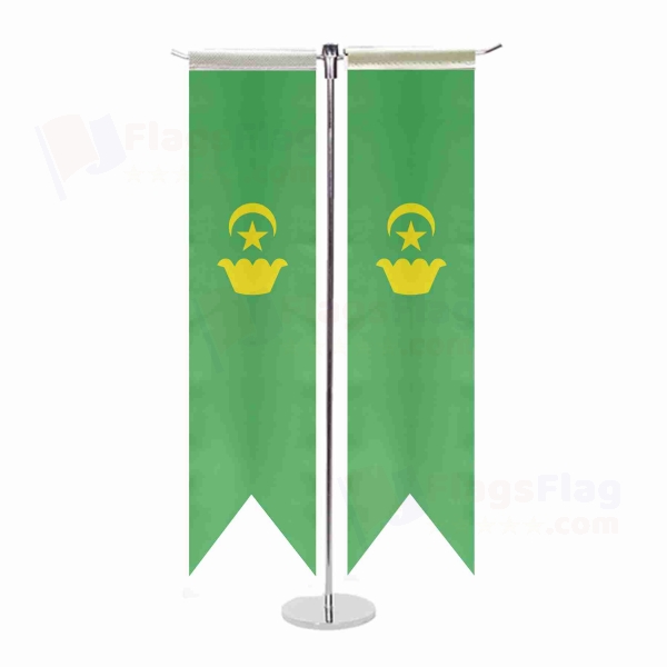 Karakalpak Turks T Table Flags