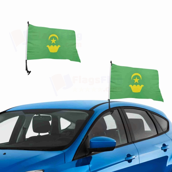 Karakalpak Turks Vehicle Convoy Flag