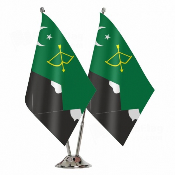 Karakorum Turks Pakistan Hunza Binary Table Flag