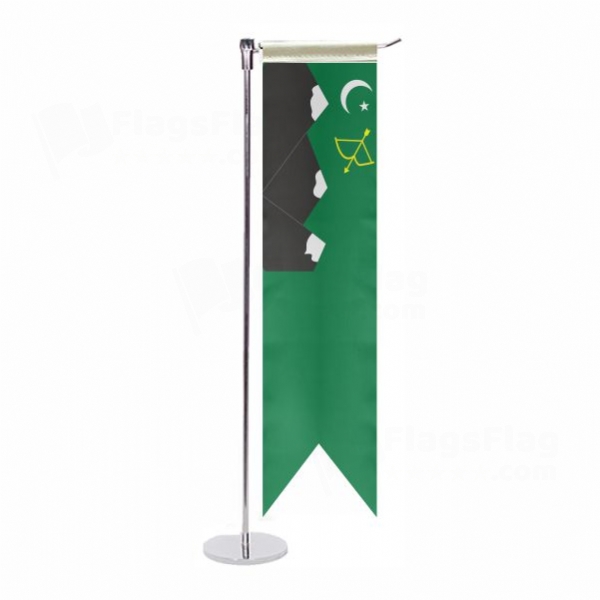 Karakorum Turks Pakistan Hunza L Table Flag
