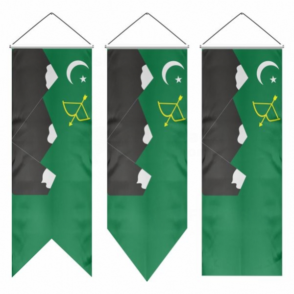 Karakorum Turks Pakistan Hunza Swallowtail Flags