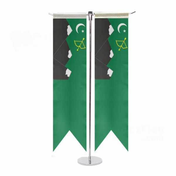 Karakorum Turks Pakistan Hunza T Table Flags