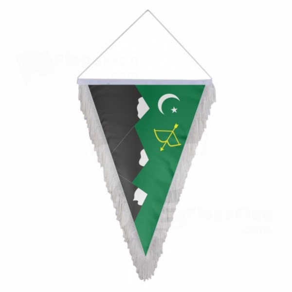 Karakorum Turks Pakistan Hunza Triangle Fringed Streamers