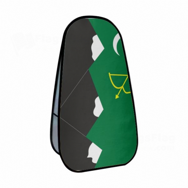 Karakorum Turks Pakistan Hunza Vertical Cloth Banner Display Stands