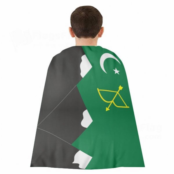 Karakorum Turks Pakistan Hunza Woven Fabric Cloak Digital Printing