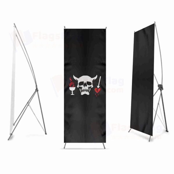 Karasakal Digital Print X Banner