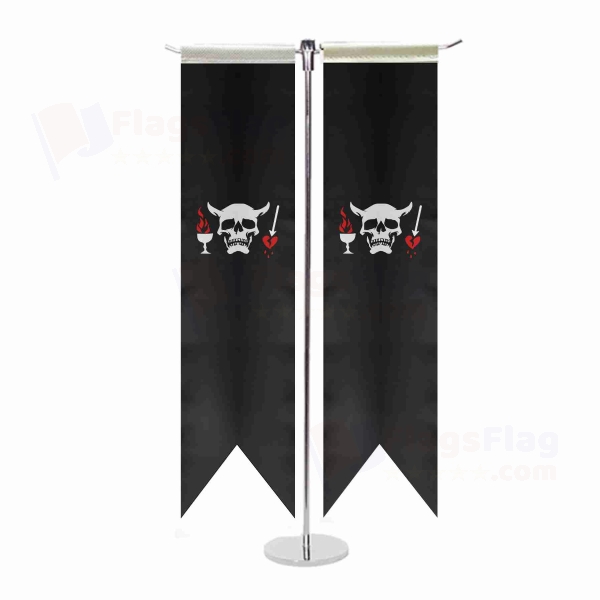 Karasakal T Table Flag