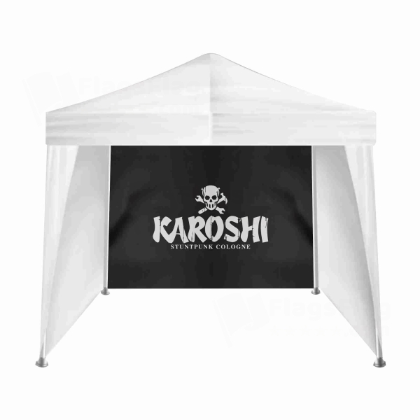 Karoshi Logo Gazebo Tent
