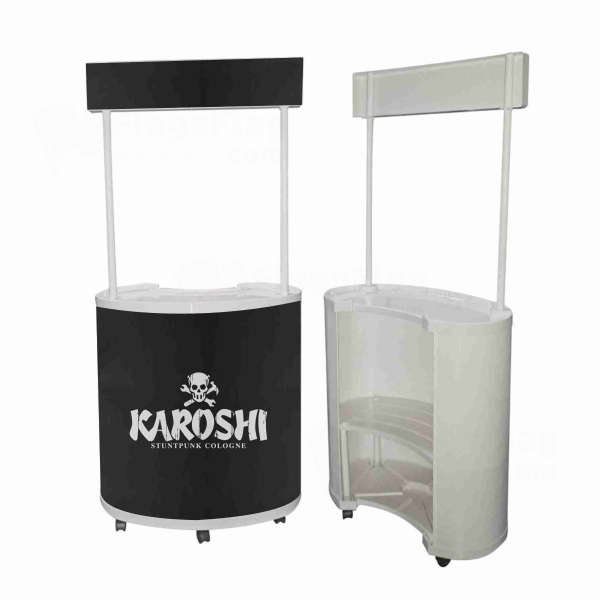 Karoshi Logo Round Display Stand